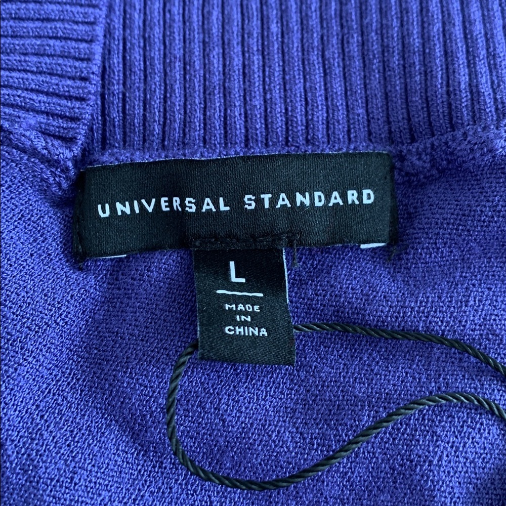Universal Standard NWT Double V Savvy Fine Knit Sweater - Picture 9 of 14